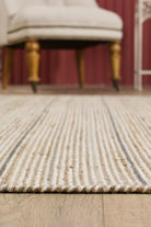 Empera-Lafel Slate Grey Jüt Hasır Halı-4-Milagron.com