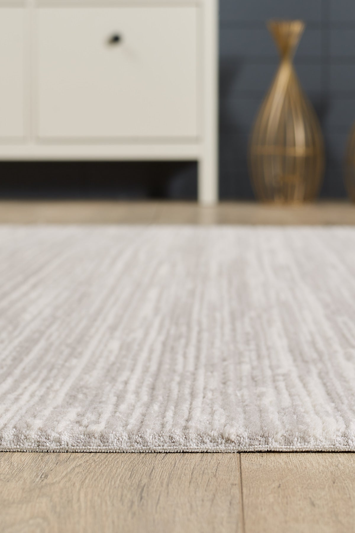 Empera-Nera Mist Takma Saçaklı Modern Akrilik Halı-4-Milagron.com