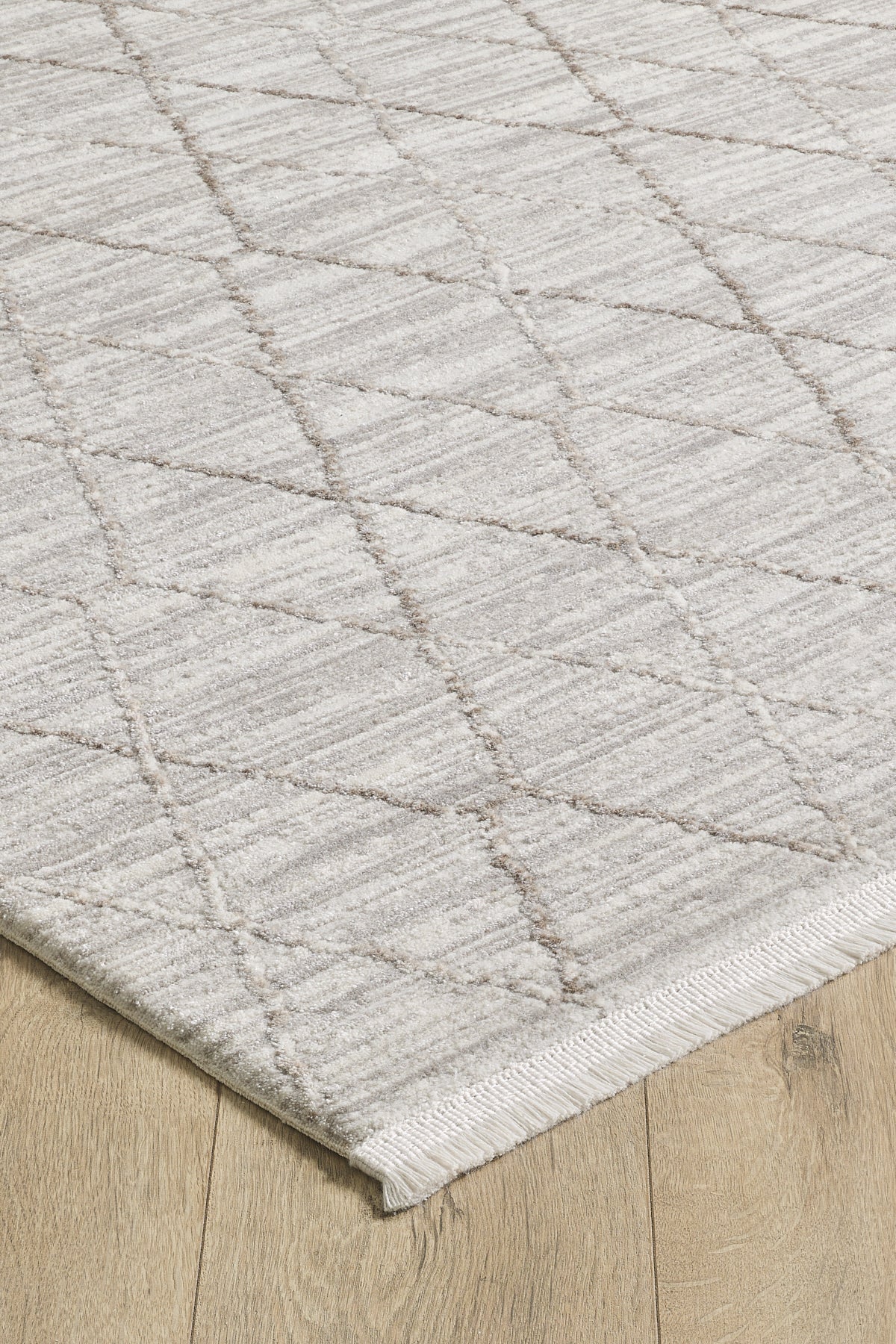 Empera-Nera Pebble Takma Saçaklı Modern Halı-2-Milagron.com