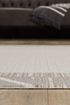 Empera-Nera Sandstone Takma Saçaklı Modern Salon Halısı-4-Milagron.com