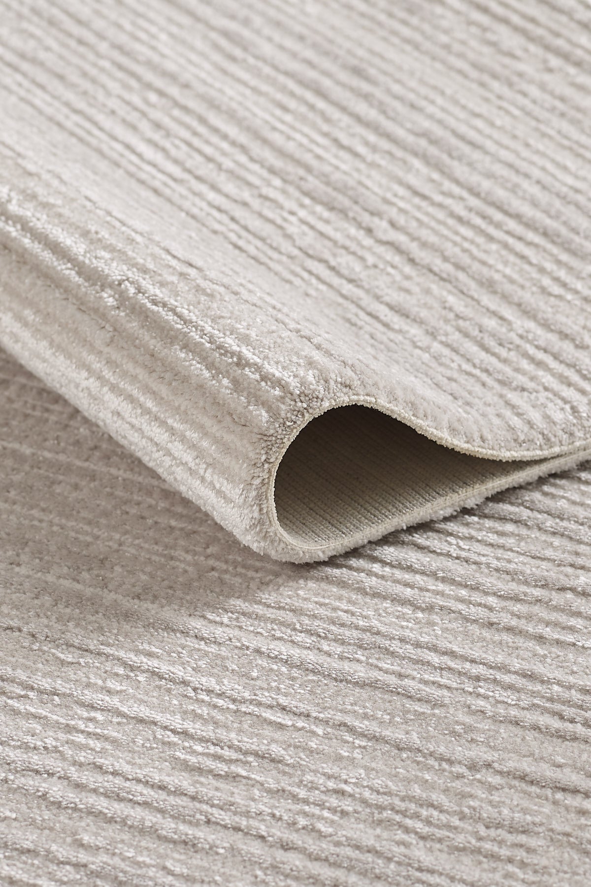 Empera-Nera Silver Takma Saçaklı Modern Salon Halısı-3-Milagron.com