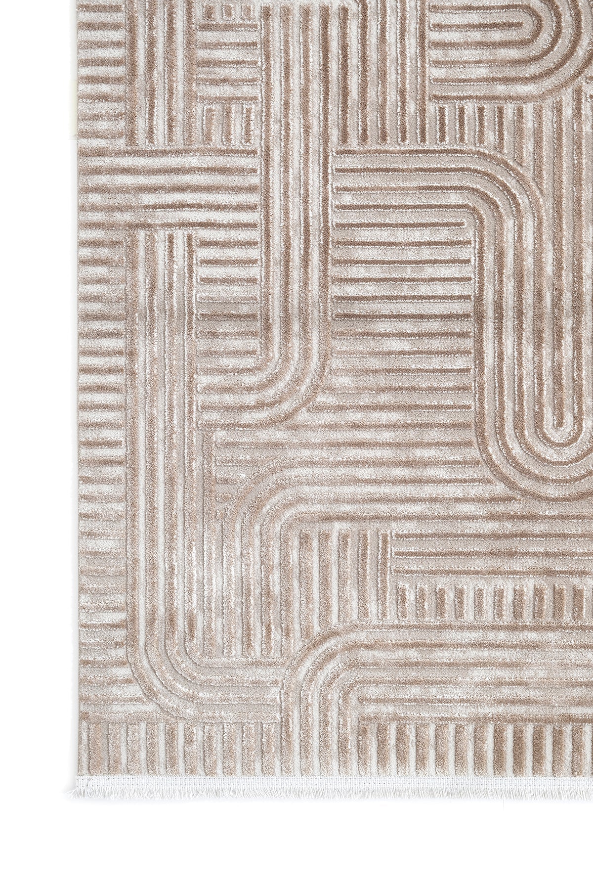 Empera-Nova Flat Modern Saçaklı Salon Halısı-2-Milagron.com