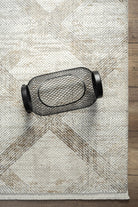 Empera-Pena İMpala Modern Saçaklı Geometrik Desenli Halı-4-Milagron.com