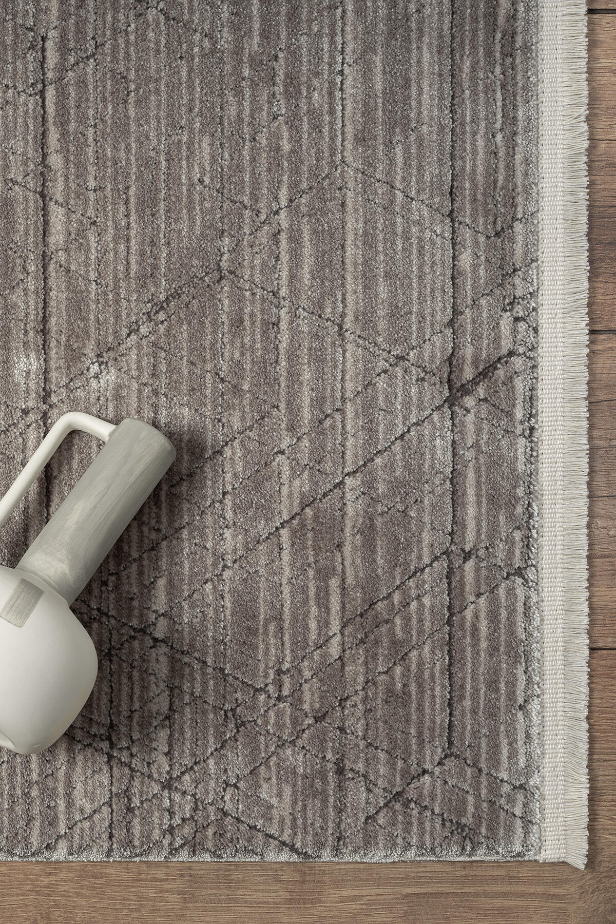 Empera-Pena Infinity Modern Desenli Kolay Temizlenebilir Akrilik Halı-4-Milagron.com