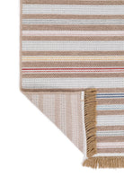 Empera-Qılım Mavi Modern Takma Saçaklı Kilim-3-Milagron.com