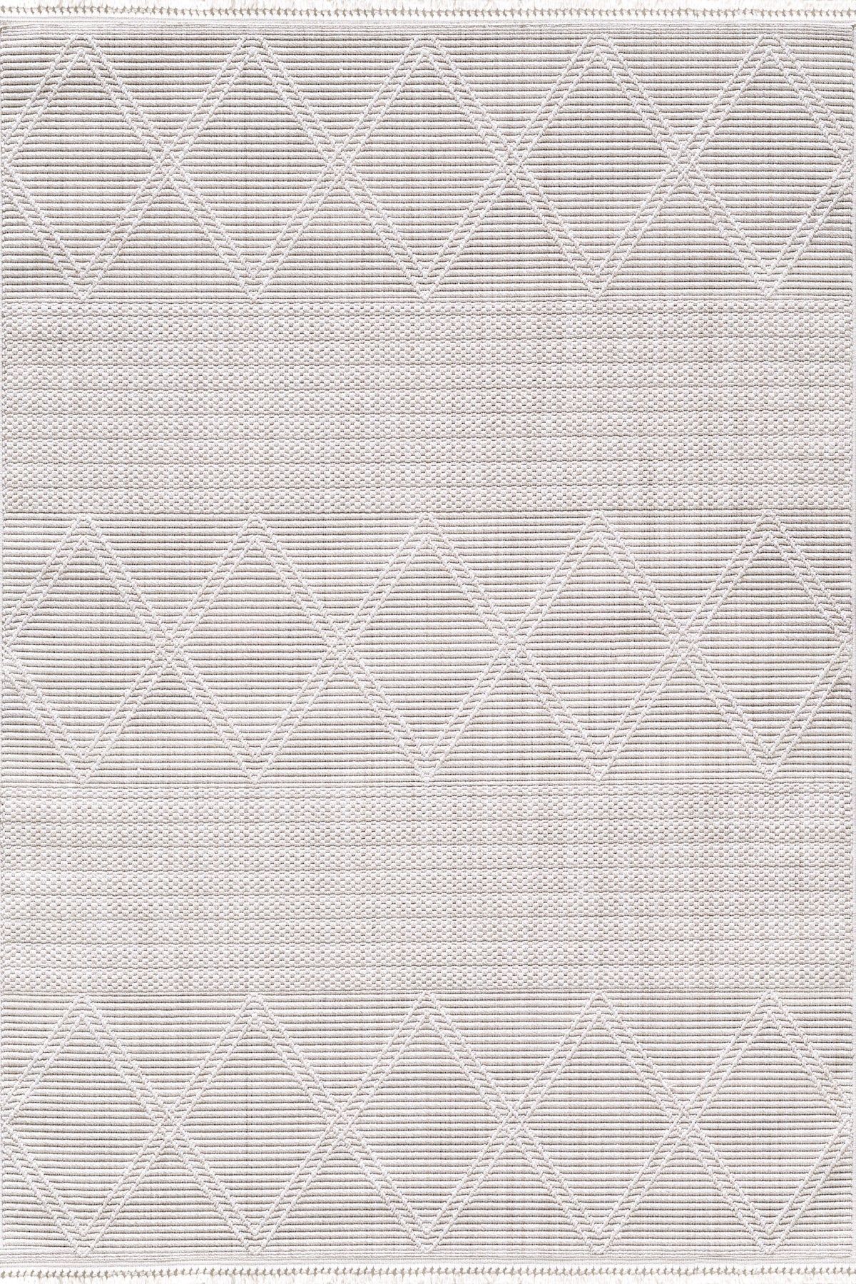 Empera-Serenity Antique White Saçaklı Tozumaz Antialerjik Halı-1-Milagron.com