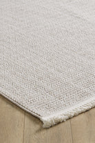 Empera-Serenity Sand White Saçaklı Tozumaz Antialerjik Halı-2-Milagron.com