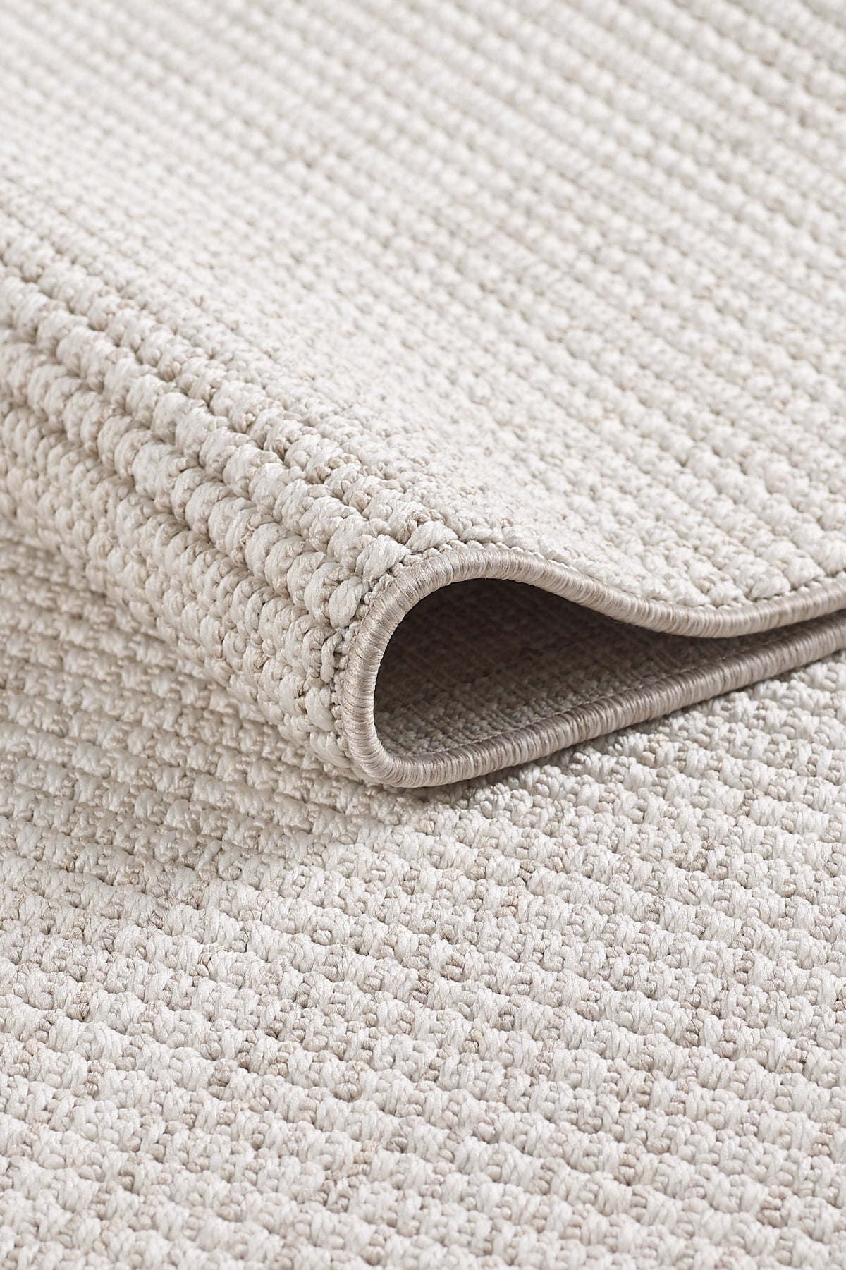 Empera-Serenity Sand White Saçaklı Tozumaz Antialerjik Halı-3-Milagron.com