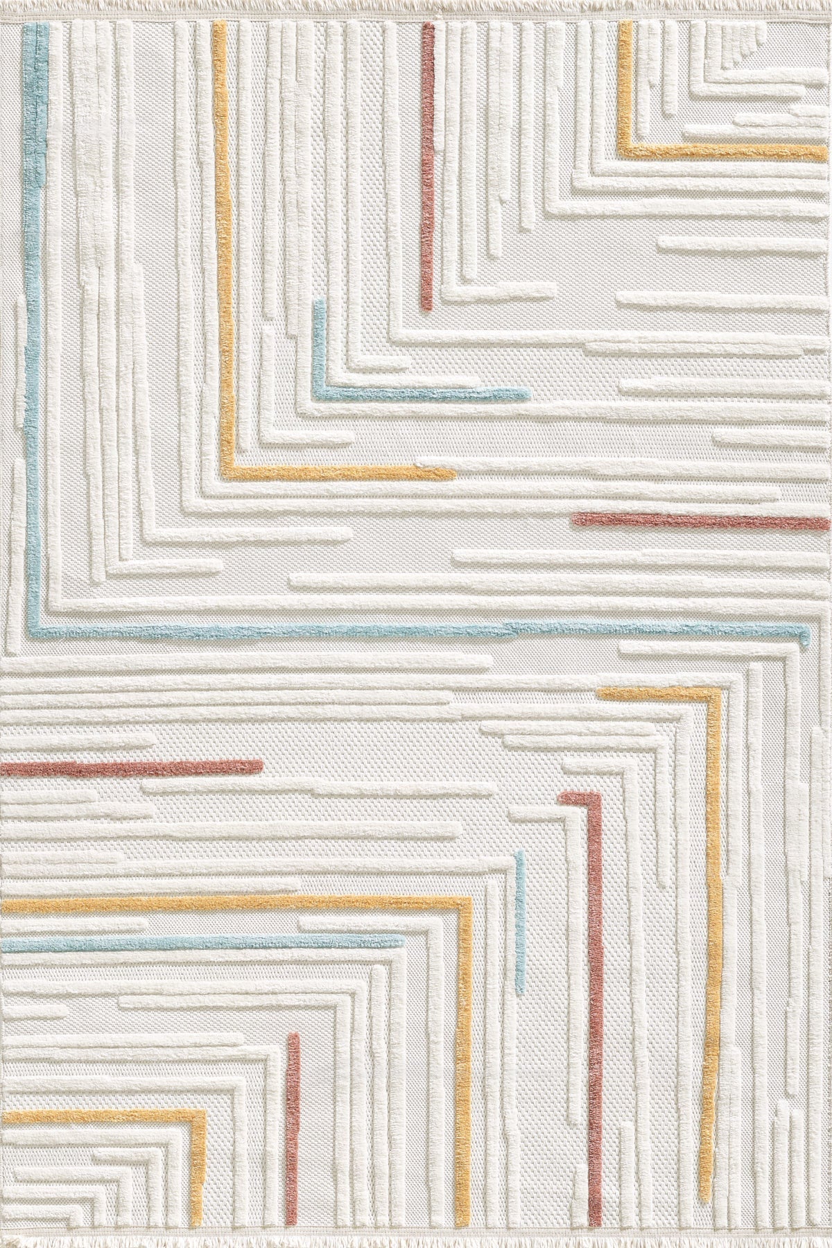 Empera-Shibori Across Kaymaz Tabanlı Antialerjik Bebek Odası Halısı-1-Milagron.com