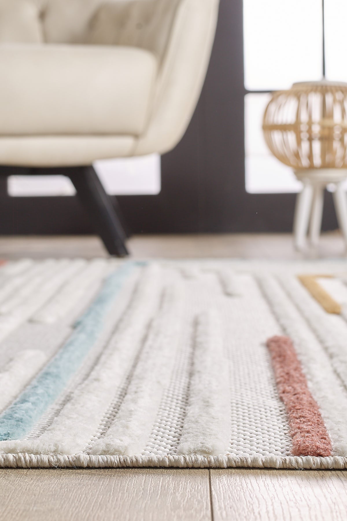 Empera-Shibori Across Kaymaz Tabanlı Antialerjik Bebek Odası Halısı-4-Milagron.com