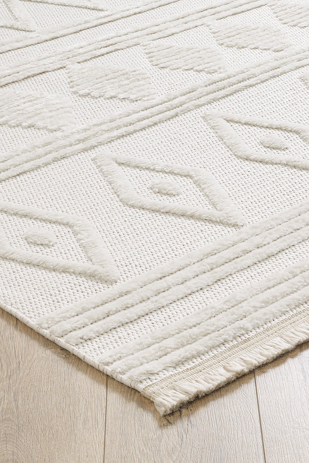 Empera-Shibori Aztec Kaymaz Tabanlı Antialerjik Halı-2-Milagron.com