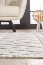 Empera-Shibori Aztec Kaymaz Tabanlı Antialerjik Halı-4-Milagron.com