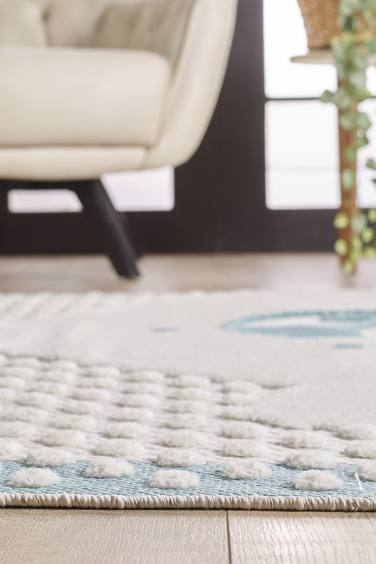 Empera-Shibori Kids Bruin Figürlü Dikdörtgen Bebek Odası Halısı-4-Milagron.com