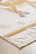 Empera-Shibori Kids Deer Figürlü Dikdörtgen Bebek Odası Halısı-2-Milagron.com