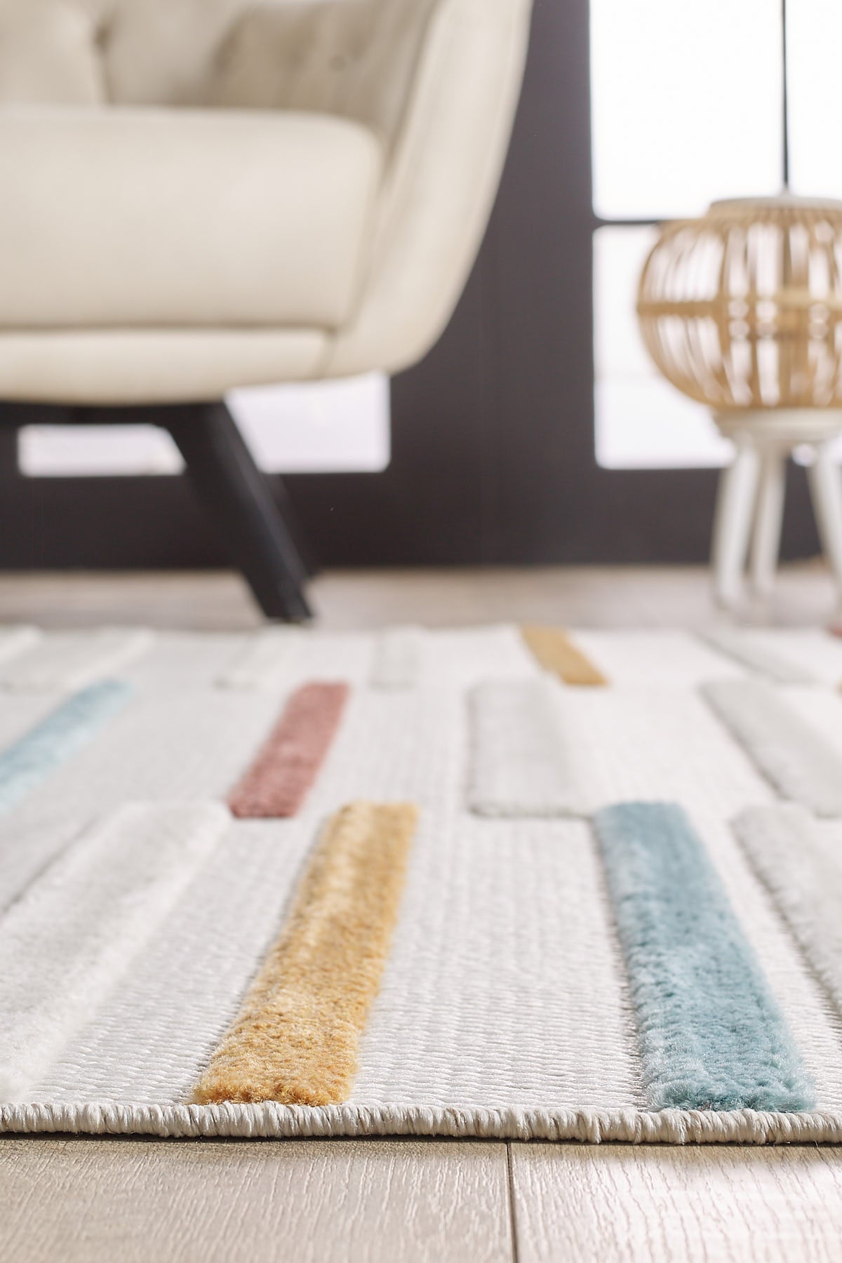 Empera-Shibori Laetus Kaymaz Tabanlı Antialerjik Bebek Odası Halısı-4-Milagron.com