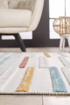 Empera-Shibori Laetus Kaymaz Tabanlı Antialerjik Bebek Odası Halısı-4-Milagron.com