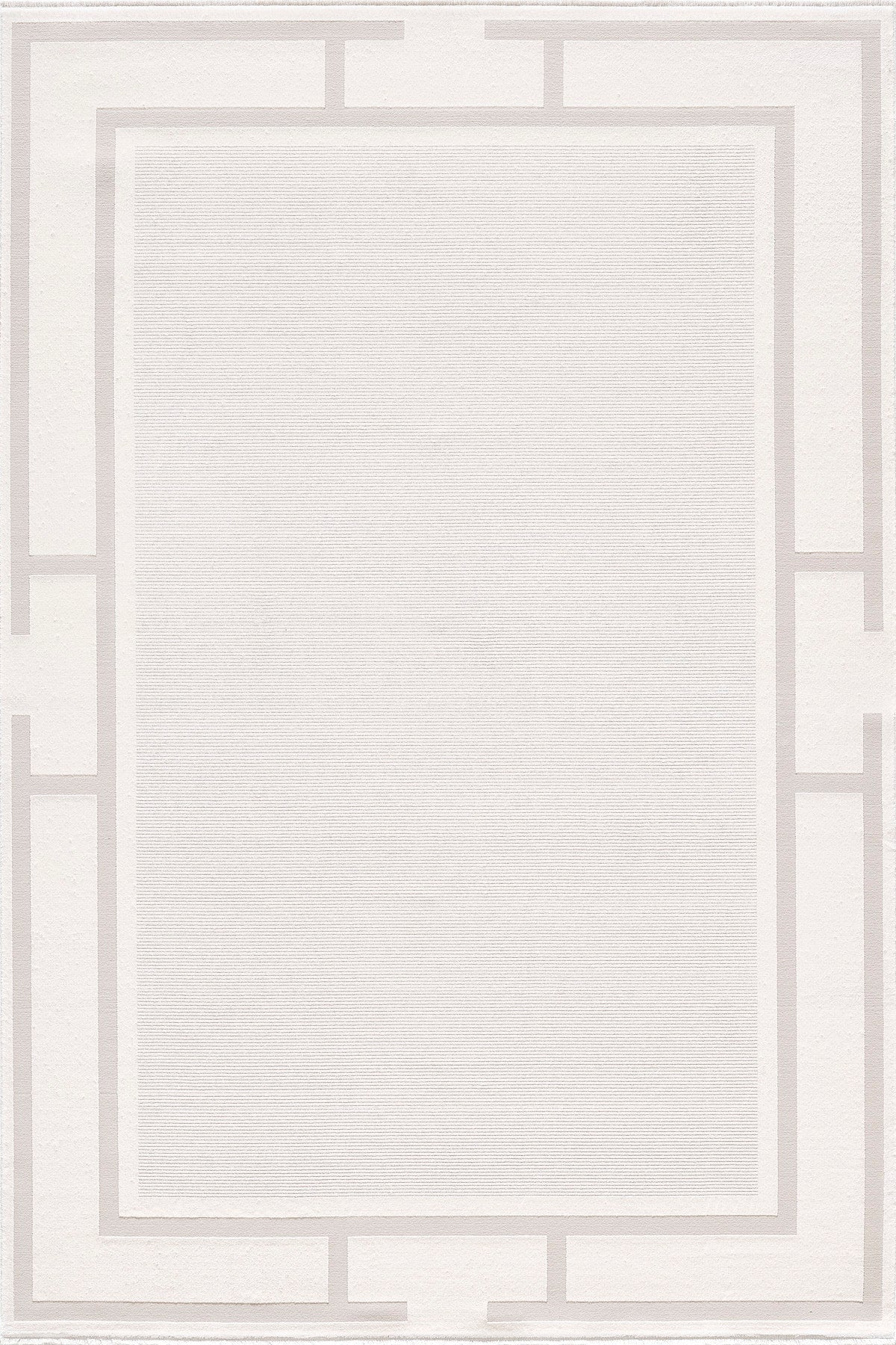 Empera-Soho Chrome Lilas Çerçeveli Salon Halısı-1-Milagron.com