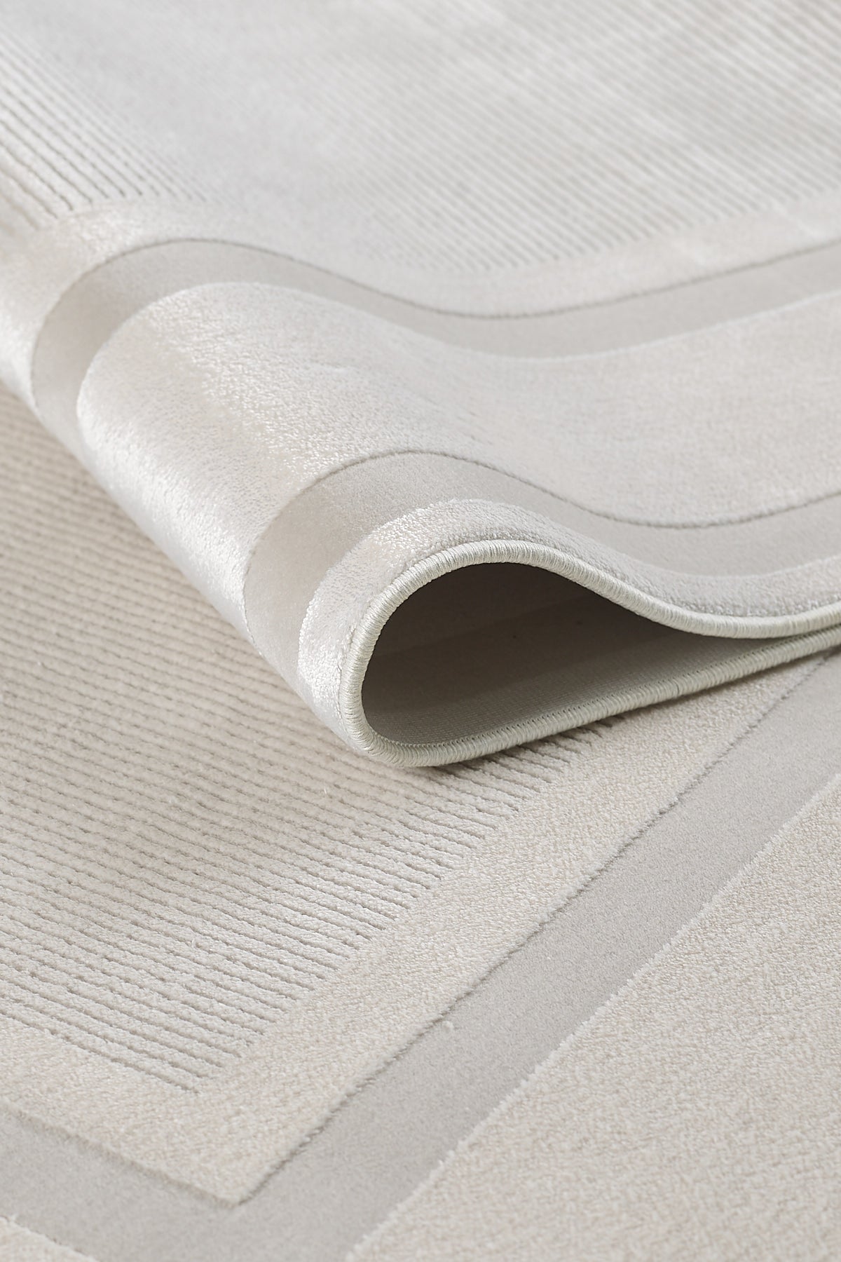 Empera-Soho Chrome Lilas Çerçeveli Salon Halısı-2-Milagron.com