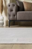 Empera-Soho Chrome Lilas Çerçeveli Salon Halısı-3-Milagron.com