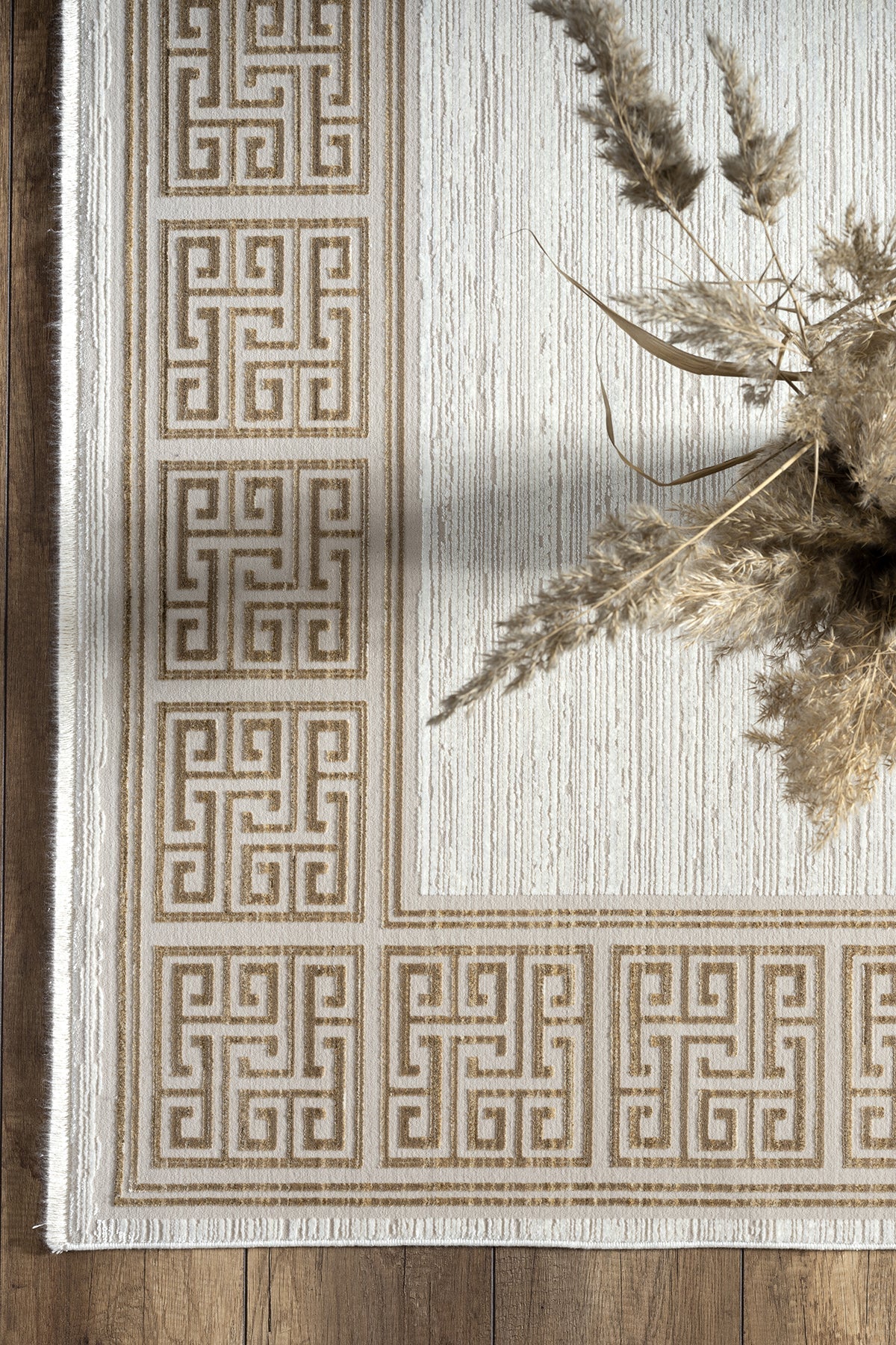 Empera-Soho House Harvest Krem Renk Klasik Çerçeveli Salon Halısı-3-Milagron.com