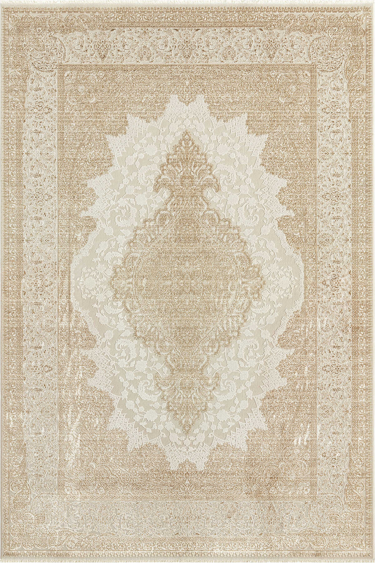 Empera-Soho Mood Antique Gold Etnik Desenli Klasik Salon Halısı-1-Milagron.com