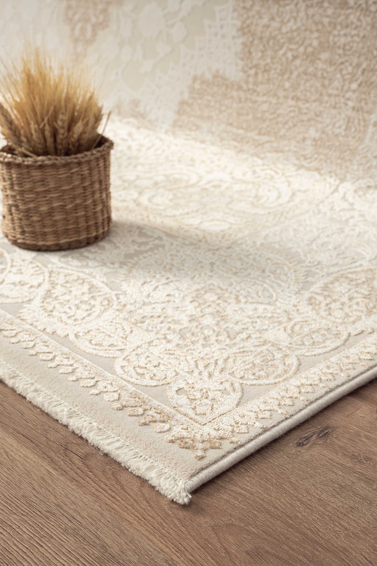 Empera-Soho Mood Antique Gold Etnik Desenli Klasik Salon Halısı-3-Milagron.com