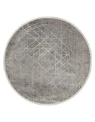 Empera-Soho Mood Crimson Akrilik Klasik Modern Daire Halı-1-Milagron.com