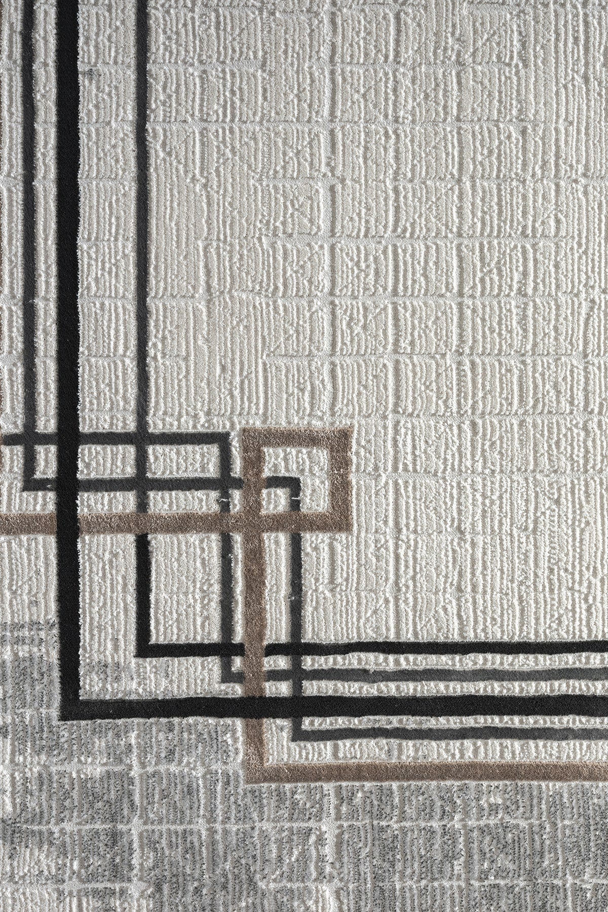 Empera-Terra Amberlight Modern Klasik Çerçeveli Halı-5-Milagron.com