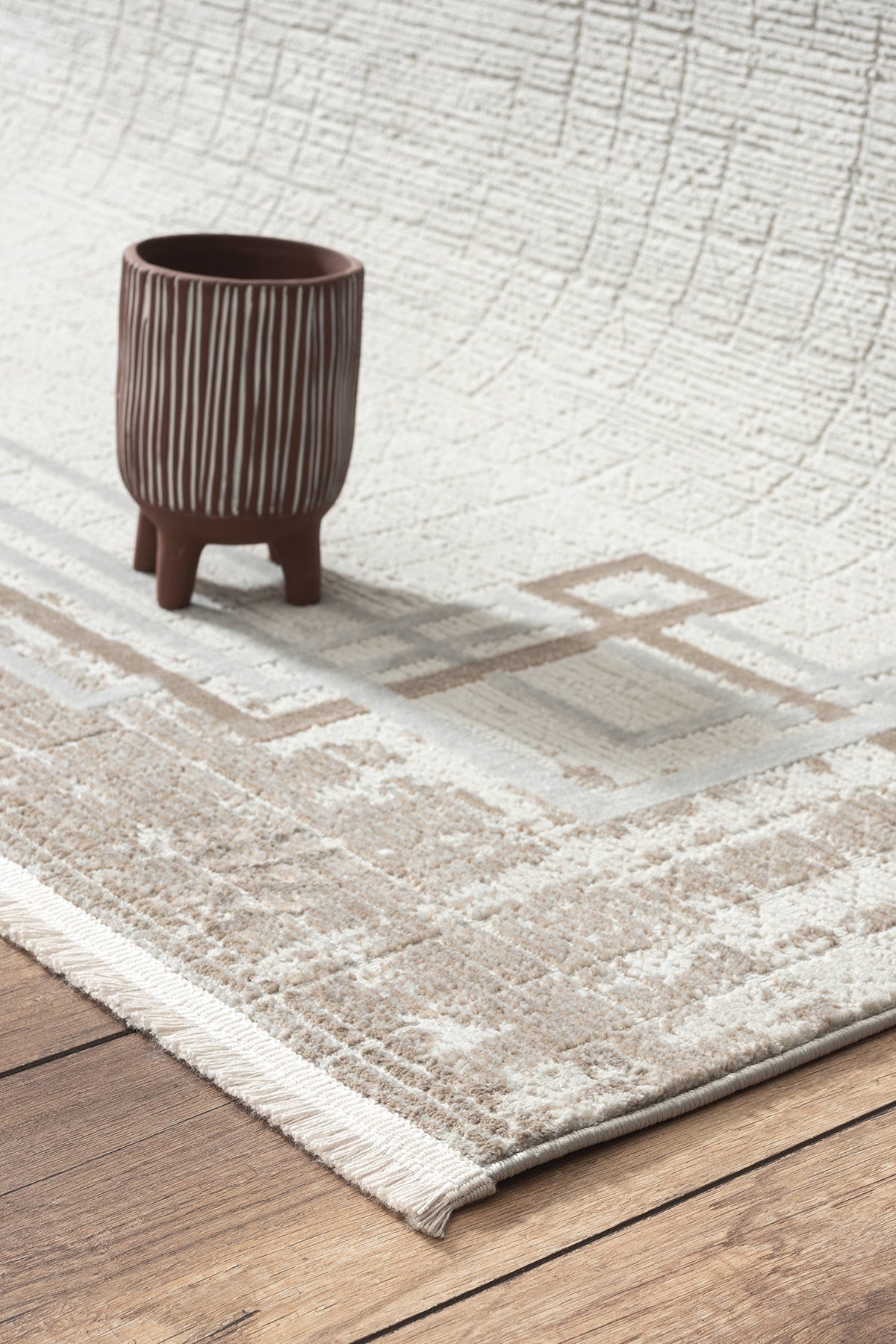 Empera-Terra Boulder Modern Klasik Çerçeveli Halı-3-Milagron.com