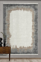 Empera-Terra Vermillion Modern Çerçeveli Halı-2-Milagron.com