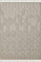 Empera-Verona Grid Bukleli Modern Toz Vermeyen Halı-1-Milagron.com