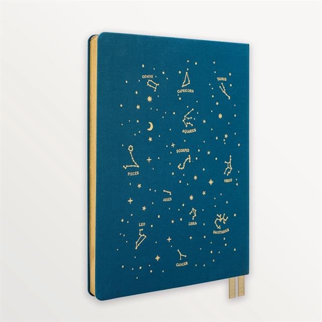 Episode-Episode Celestial Verdigris Embroidered Xl Notebook-DEFTER-3-Milagron.com