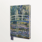 Episode-Episode Gallery Monet Japanese Bridge A5 Flex Linen Notebook-DEFTER-2-Milagron.com