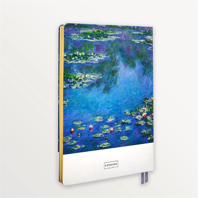 Episode-Episode Gallery Monet Water Lilies Xl Casebound Notebook-DEFTER-3-Milagron.com