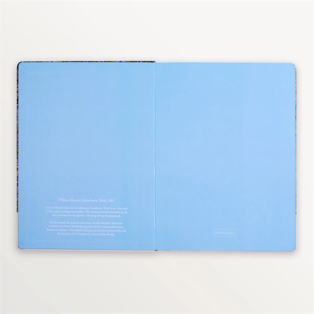 Episode-Episode Gallery Morris Strawberry Thief Xl Casebound Notebook-DEFTER-4-Milagron.com