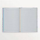 Episode-Episode Peacock Tapestry A5 Flex Linen Notebook-DEFTER-5-Milagron.com