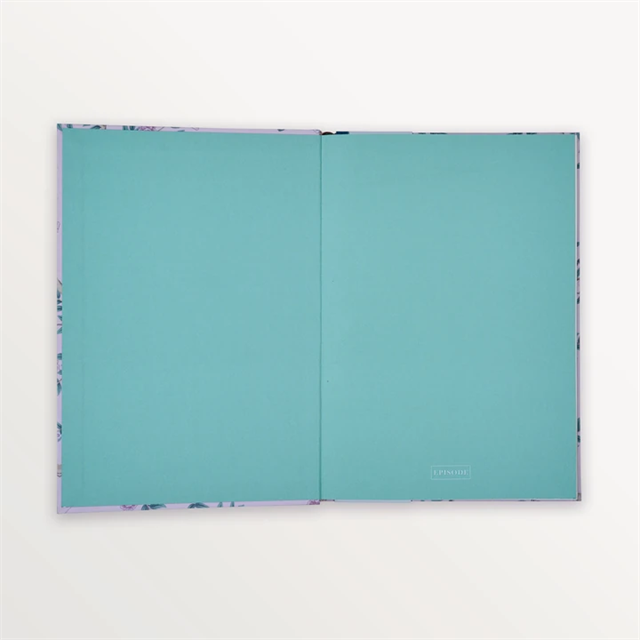 Episode-Episode Peacock Tapestry A5 Flex Linen Notebook-DEFTER-6-Milagron.com