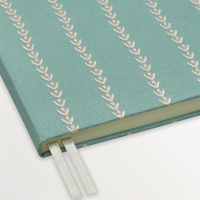 Episode-Episode Sage Leaves Embroidered Xl Notebook-DEFTER-6-Milagron.com