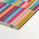 Episode-Episode Stripe Spectrum Segments Xl Perfect Bound Notebook-DEFTER-4-Milagron.com