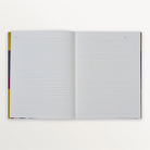 Episode-Episode Stripe Spectrum Segments Xl Perfect Bound Notebook-DEFTER-5-Milagron.com