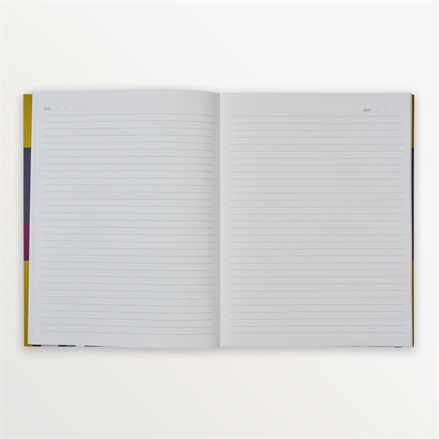Episode-Episode Stripe Spectrum Segments Xl Perfect Bound Notebook-DEFTER-5-Milagron.com