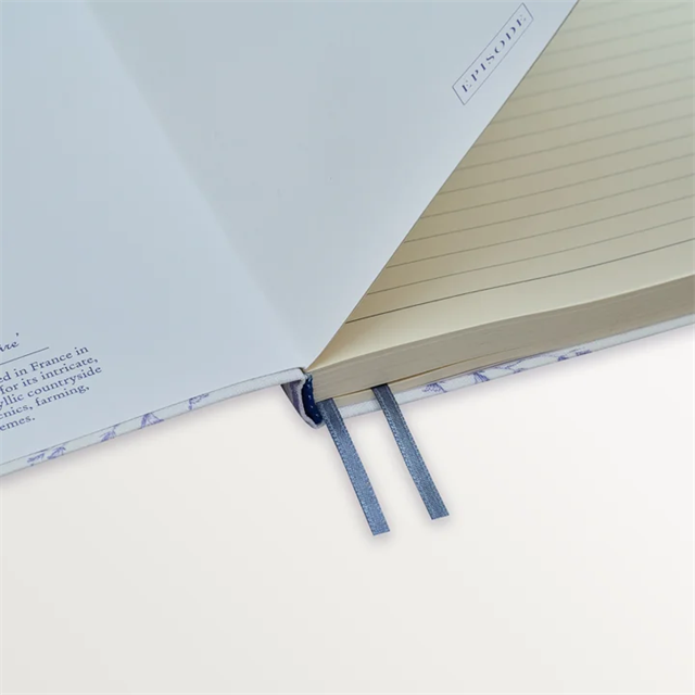 Episode-Episode Toile De Jouy La Balancoire A5 Flex Linen Notebook-DEFTER-6-Milagron.com