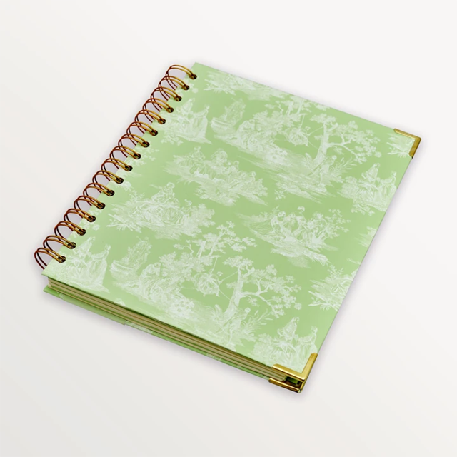 Episode-Episode Toile Moderne Vert Pomme B5 Notebook-DEFTER-2-Milagron.com