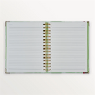 Episode-Episode Toile Moderne Vert Pomme B5 Notebook-DEFTER-4-Milagron.com