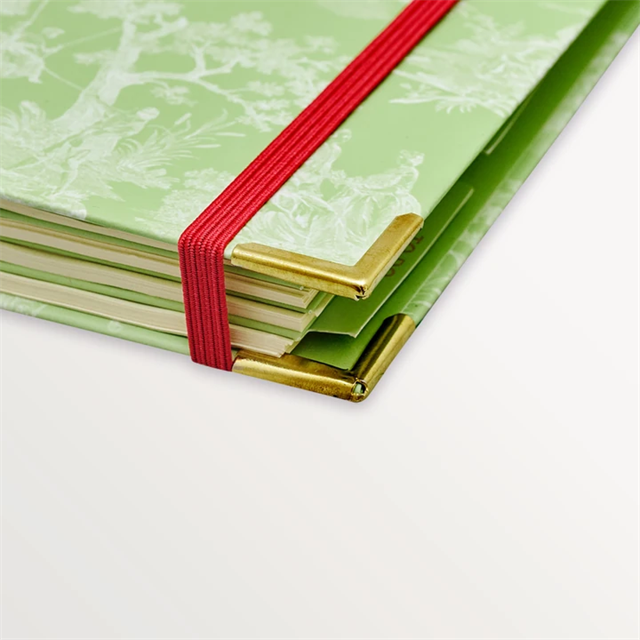 Episode-Episode Toile Moderne Vert Pomme B5 Notebook-DEFTER-6-Milagron.com