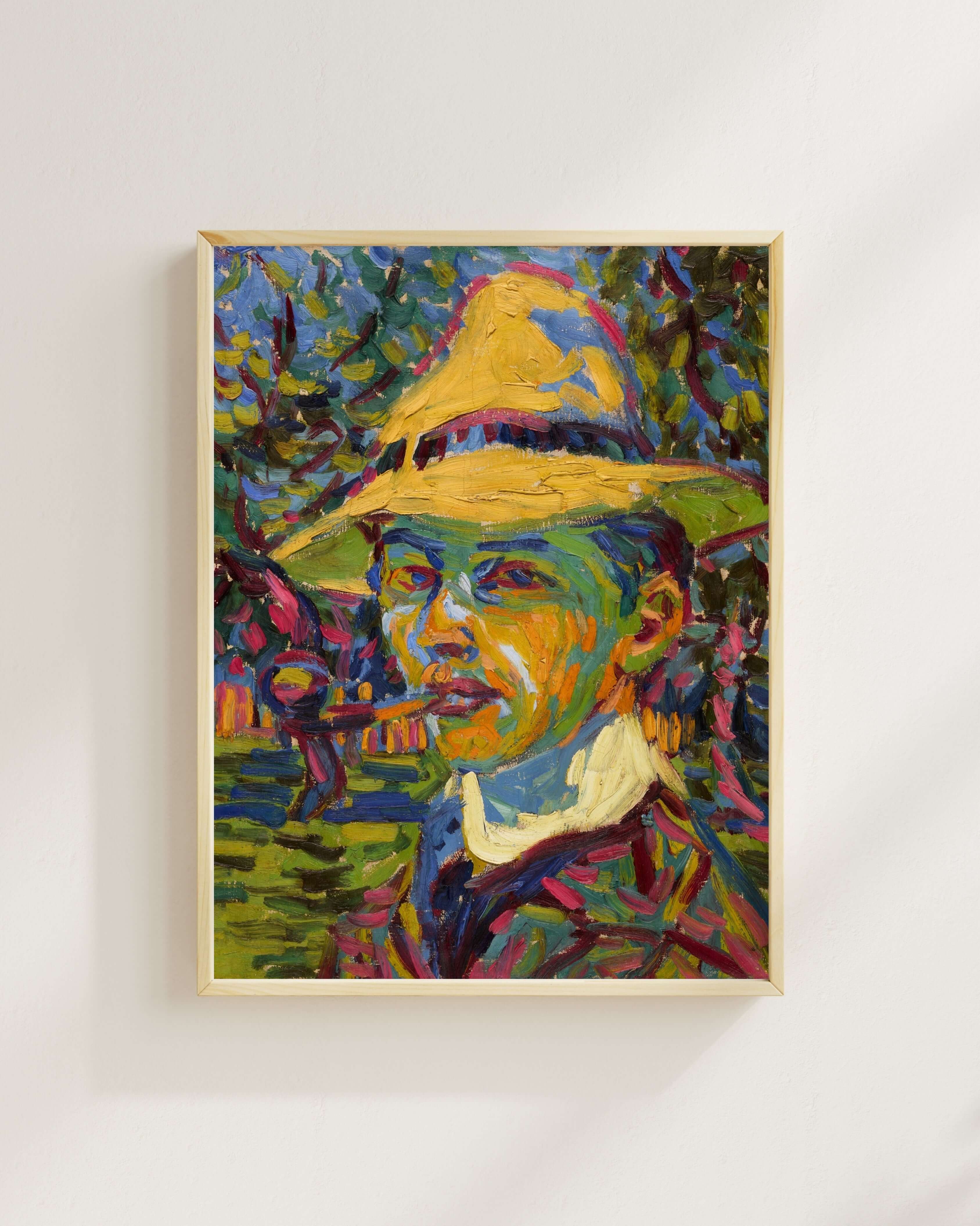 Ernst Ludwig Kirchner - Pipolu Otoportre