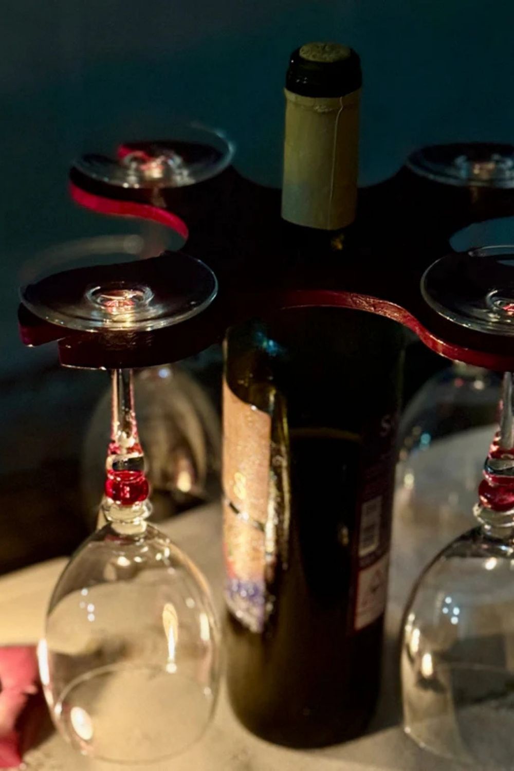 Balance & Bliss El Yapımı Şişe Ve Kadeh Tutucu - 0