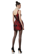 Scarlet Brokar Elbise - 1