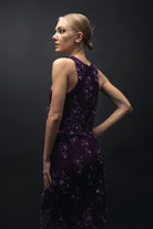 Esra Adıgüzel-Solea - Dantel Üzeri İşlemeli Halter Bluz-Bluz-3-Milagron.com