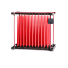 Ester&Erik-Kırmızı Kokusuz 2'li Konik Mum 32 Cm-Mum-2-Milagron.com